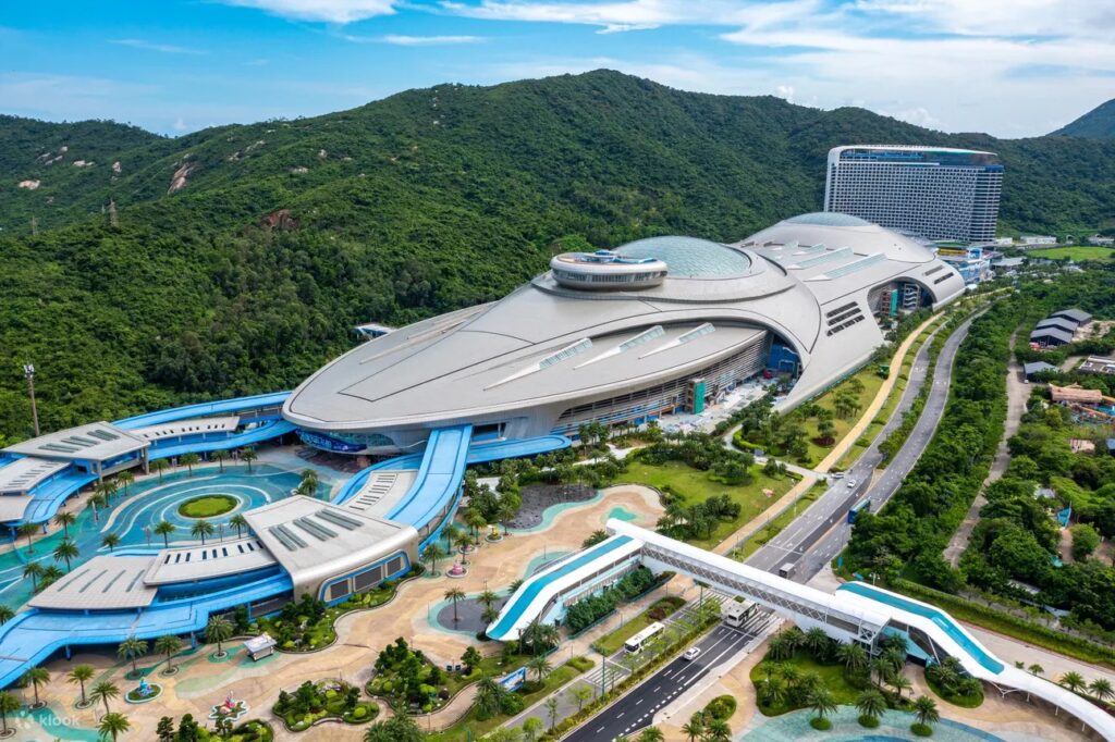 珠海長隆宇宙飛船外觀