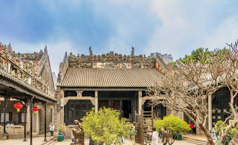 廣府建築天花板，古建裝飾藝術的巔峰——陳家祠