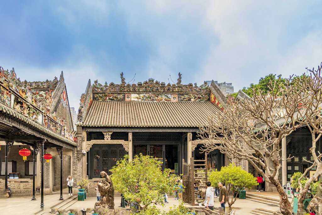 廣府建築天花板，古建裝飾藝術的巔峰——陳家祠