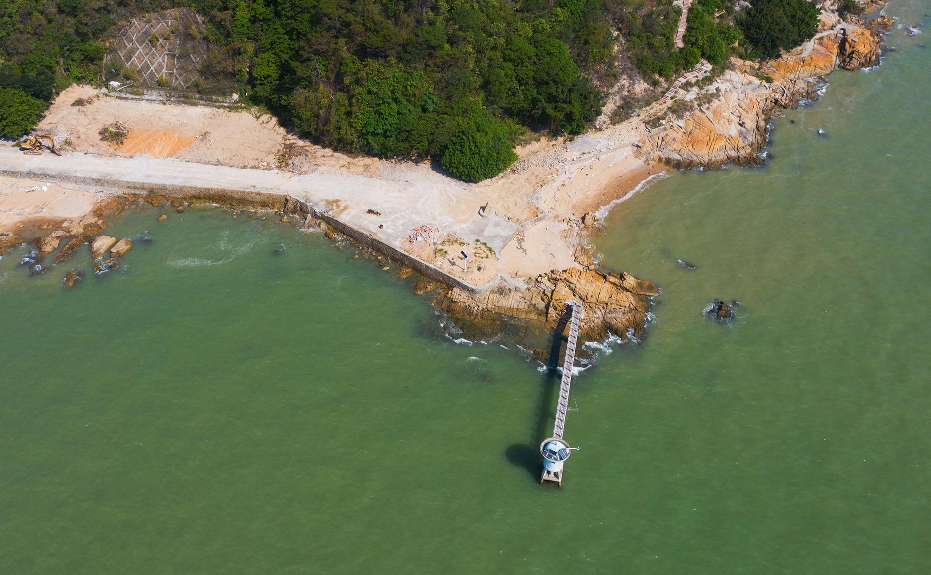 一座依偎在珠海市旁的小島——淇澳島