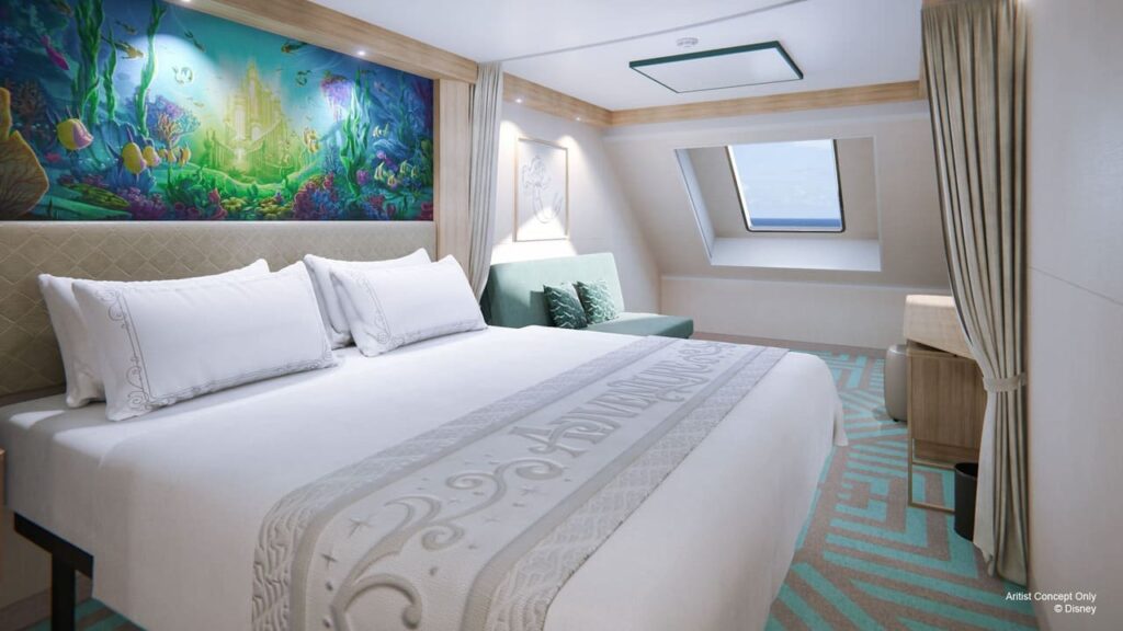 迪士尼探險號Deluxe Oceanview Stateroom