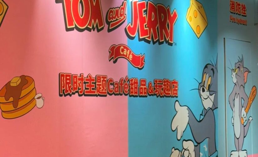 太可愛了吧！上海貓和老鼠主題Café快閃店，瞬間回到童年！被狠狠治愈住了～