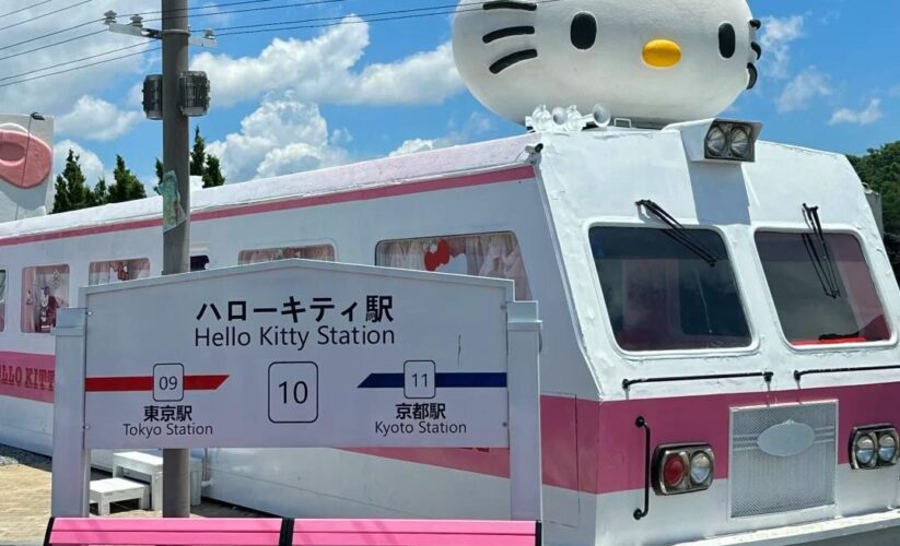 在深圳！Kitty粉集合啦！絕美的咖啡店，新搭建的Hello Kitty主題場景，隨手都能拍出大片～