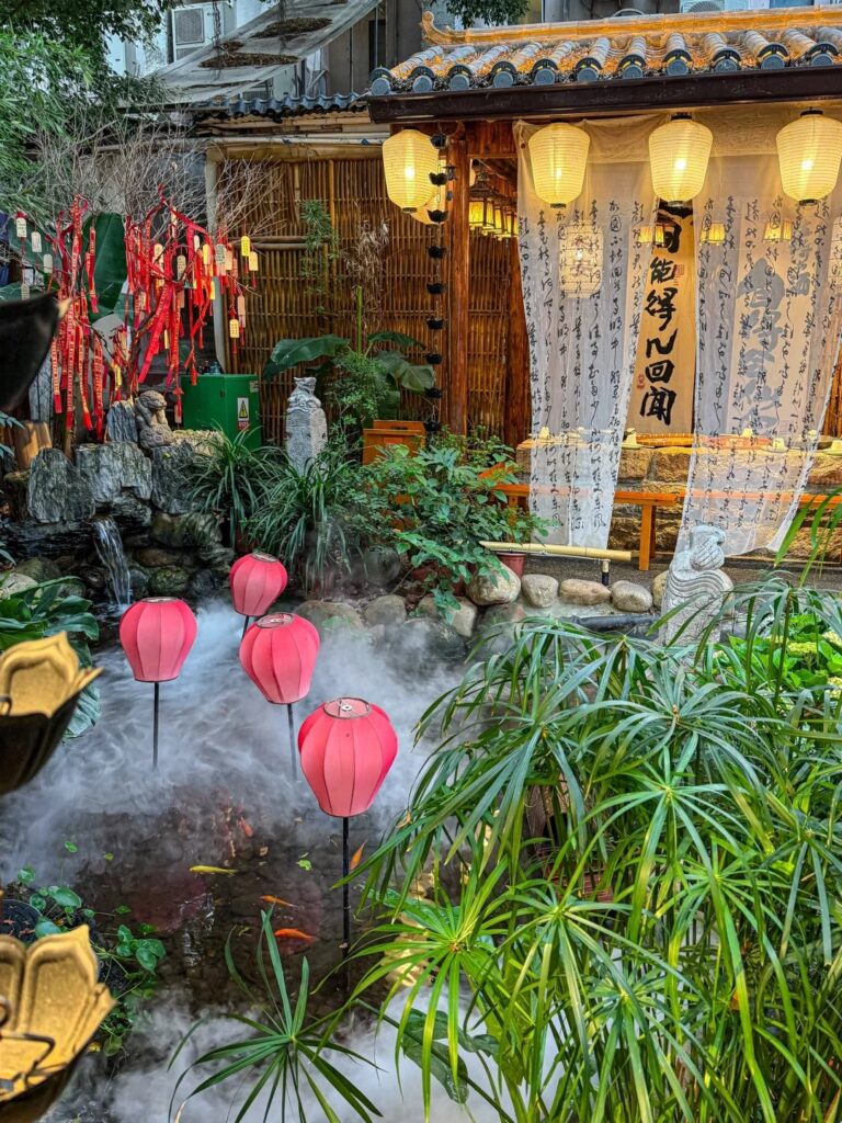 長安庭院火鍋店環境