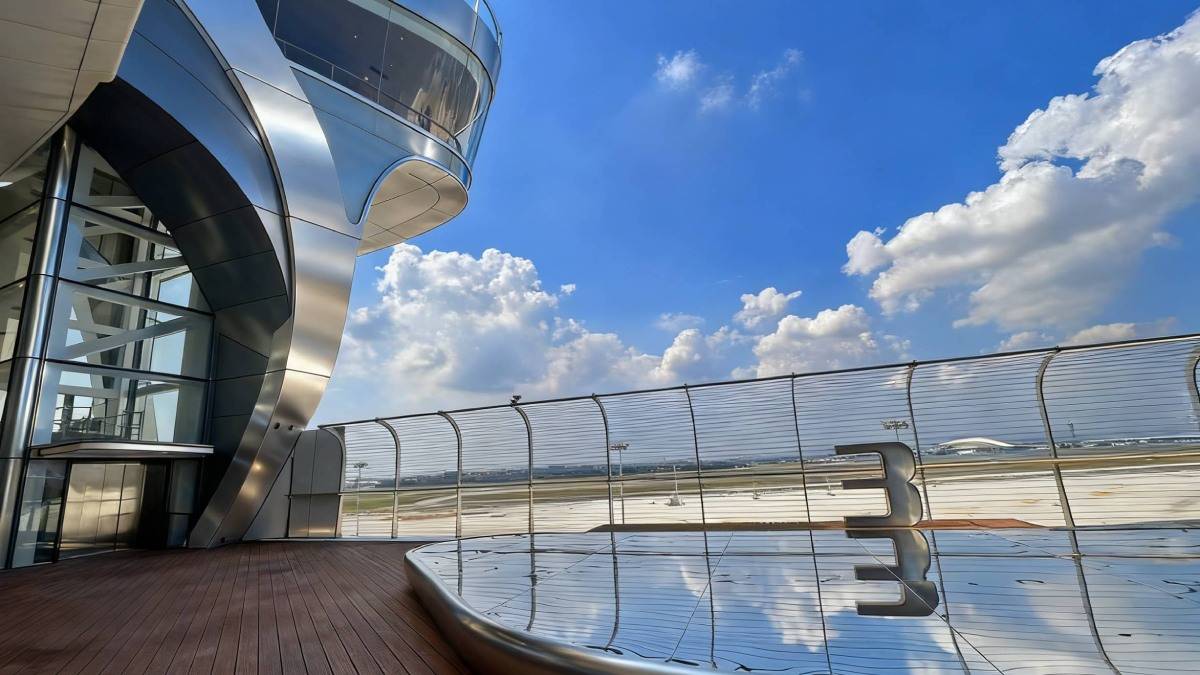 全國首個開放式機場觀景平臺，絕美飛機起降視角誰懂😭快來打卡白雲機場T3觀景臺啦！