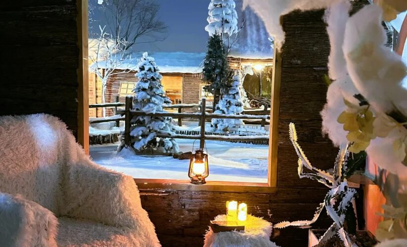 南方小土豆也能拍到新疆同款雪景啦！深圳也有自己的阿泰勒~冬日浪漫，童話裏的冬天具像化了～